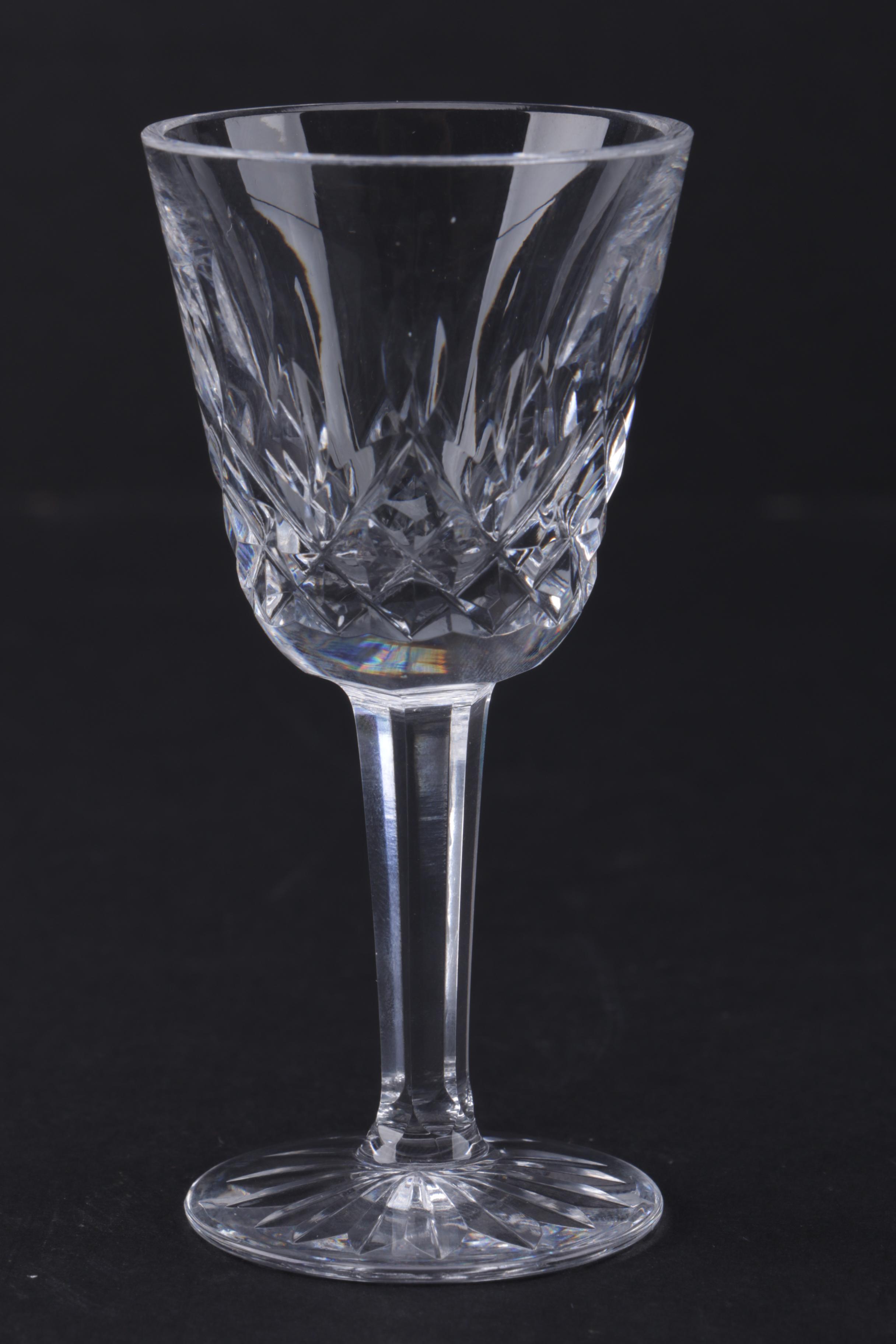 Waterford Crystal "Lismore" Cordial Glasses
