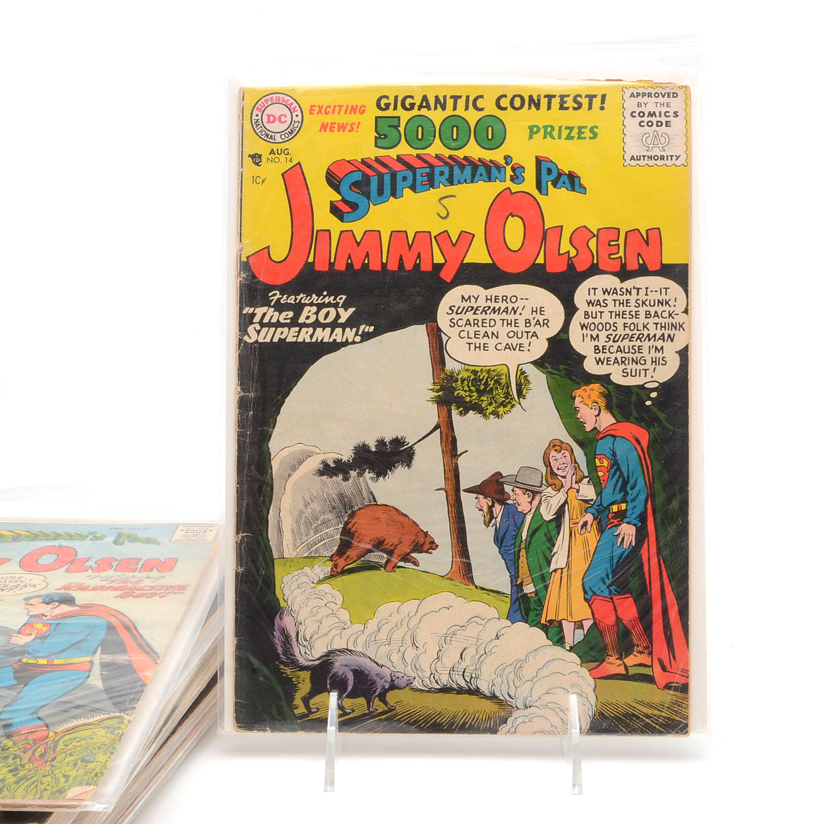 Collection of Silver Era DC Comics Superman's Pal Jimmy Olsen Comics