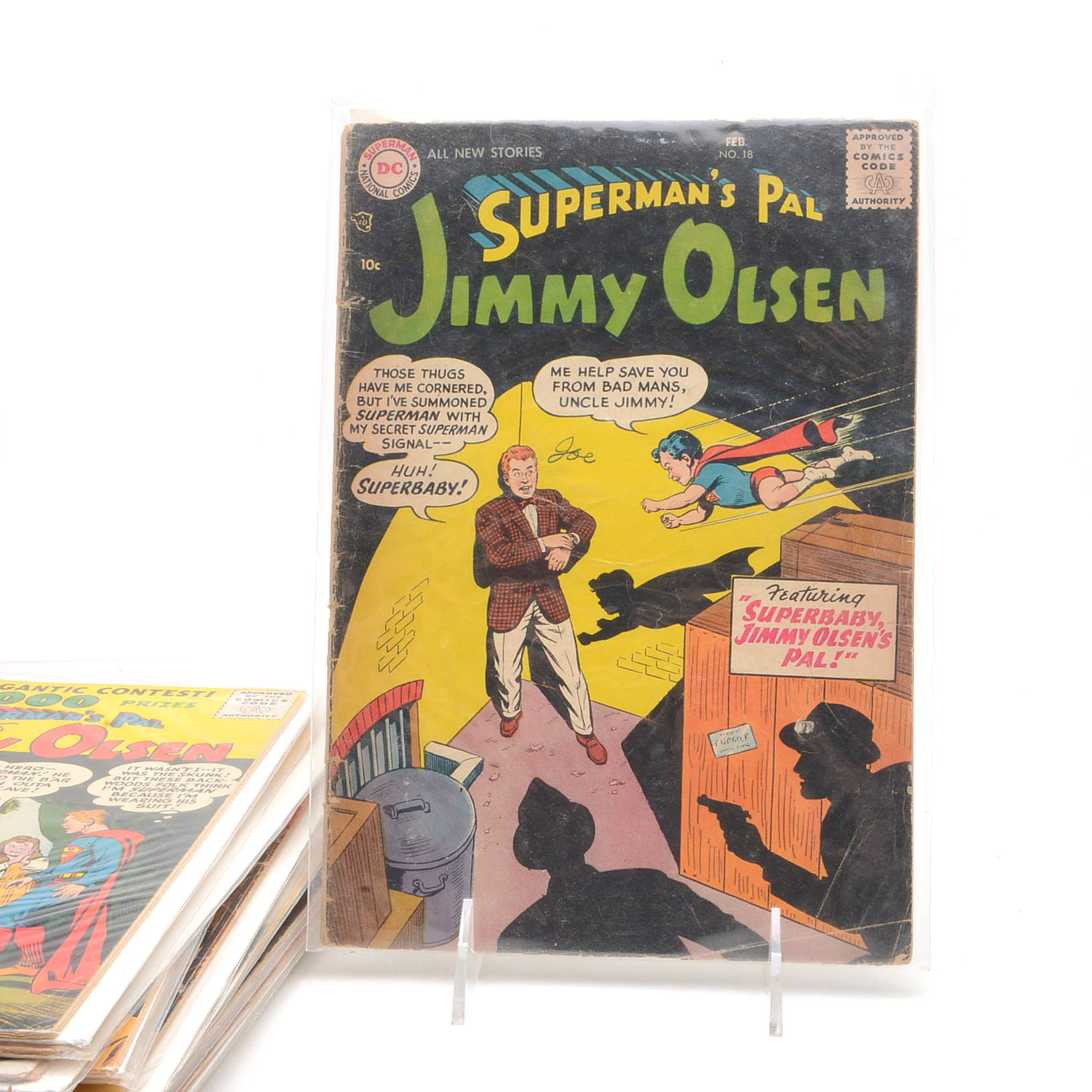 Collection of Silver Era DC Comics Superman's Pal Jimmy Olsen Comics