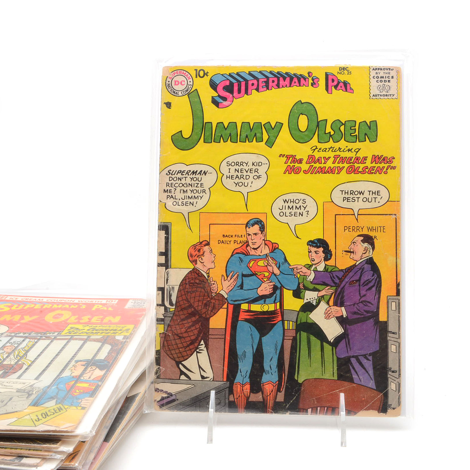 Collection of Silver Era DC Comics Superman's Pal Jimmy Olsen Comics