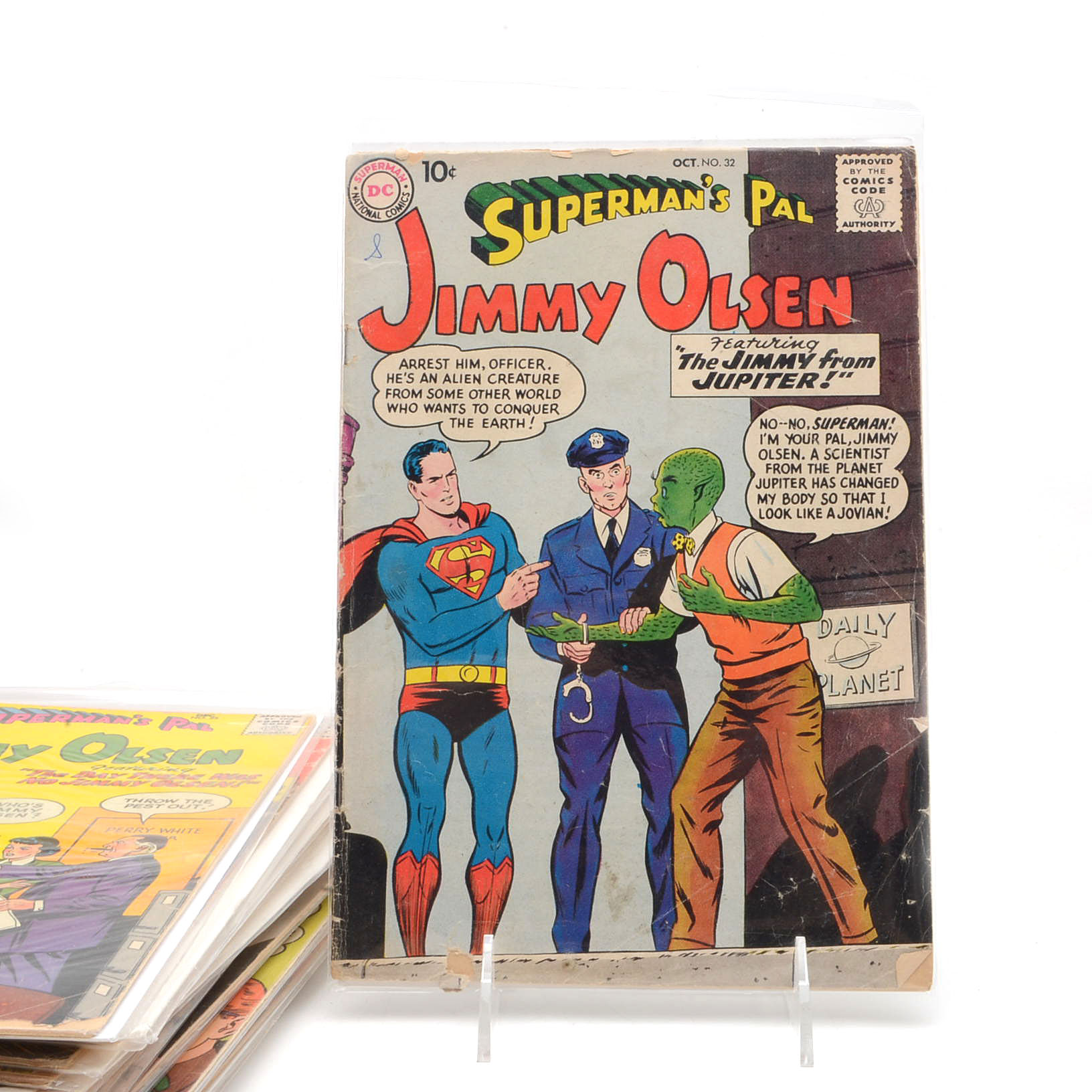 Collection of Silver Era DC Comics Superman's Pal Jimmy Olsen Comics