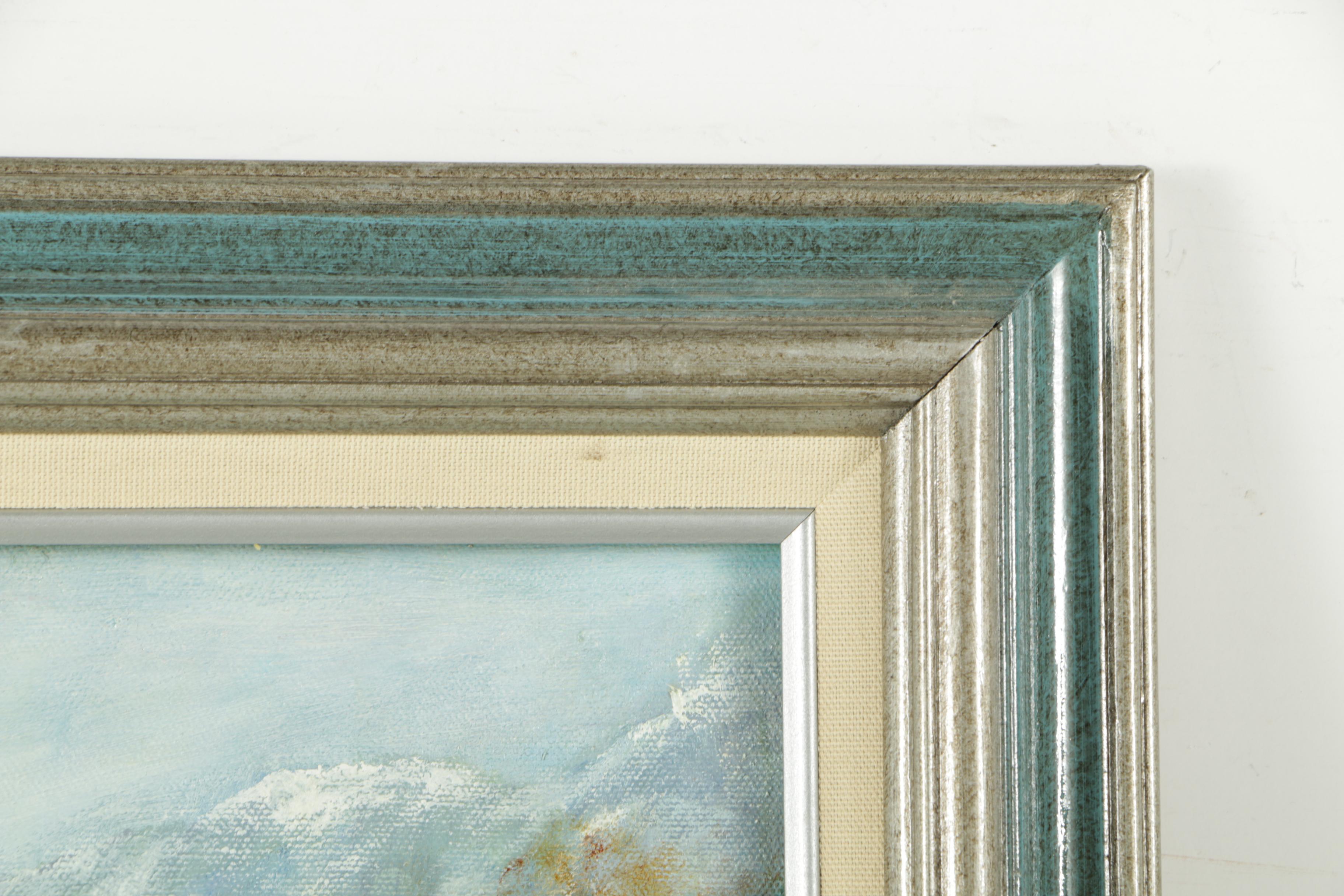 Angela Caron Landscape Oil Painting on Canvas