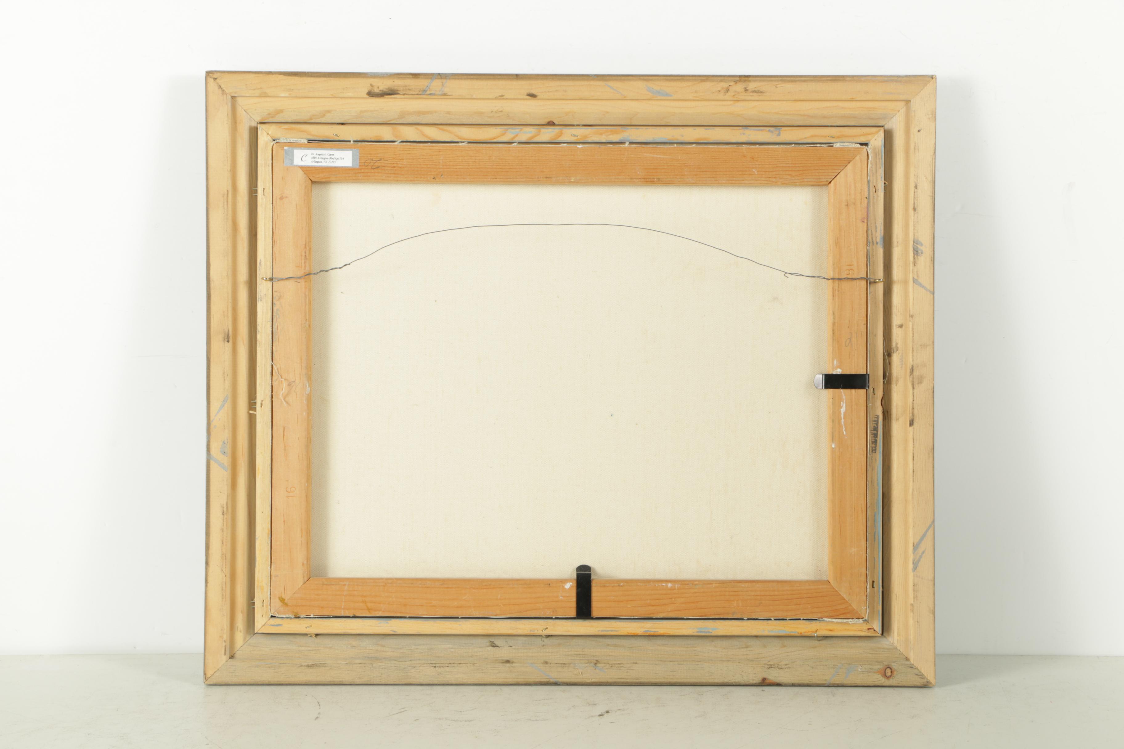 Angela Caron Landscape Oil Painting on Canvas