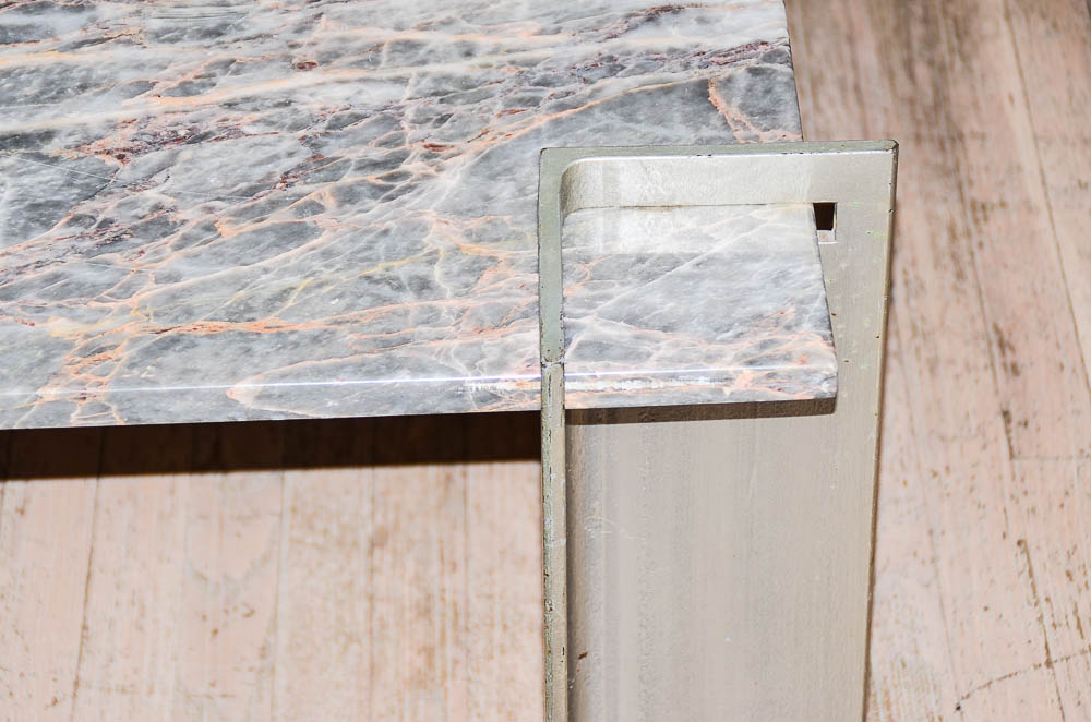 Agate Red Marble Coffee Table