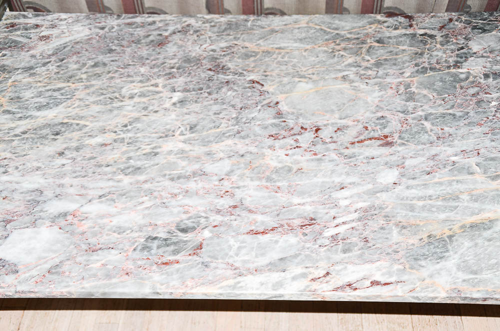 Agate Red Marble Coffee Table