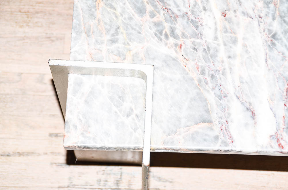 Agate Red Marble Coffee Table