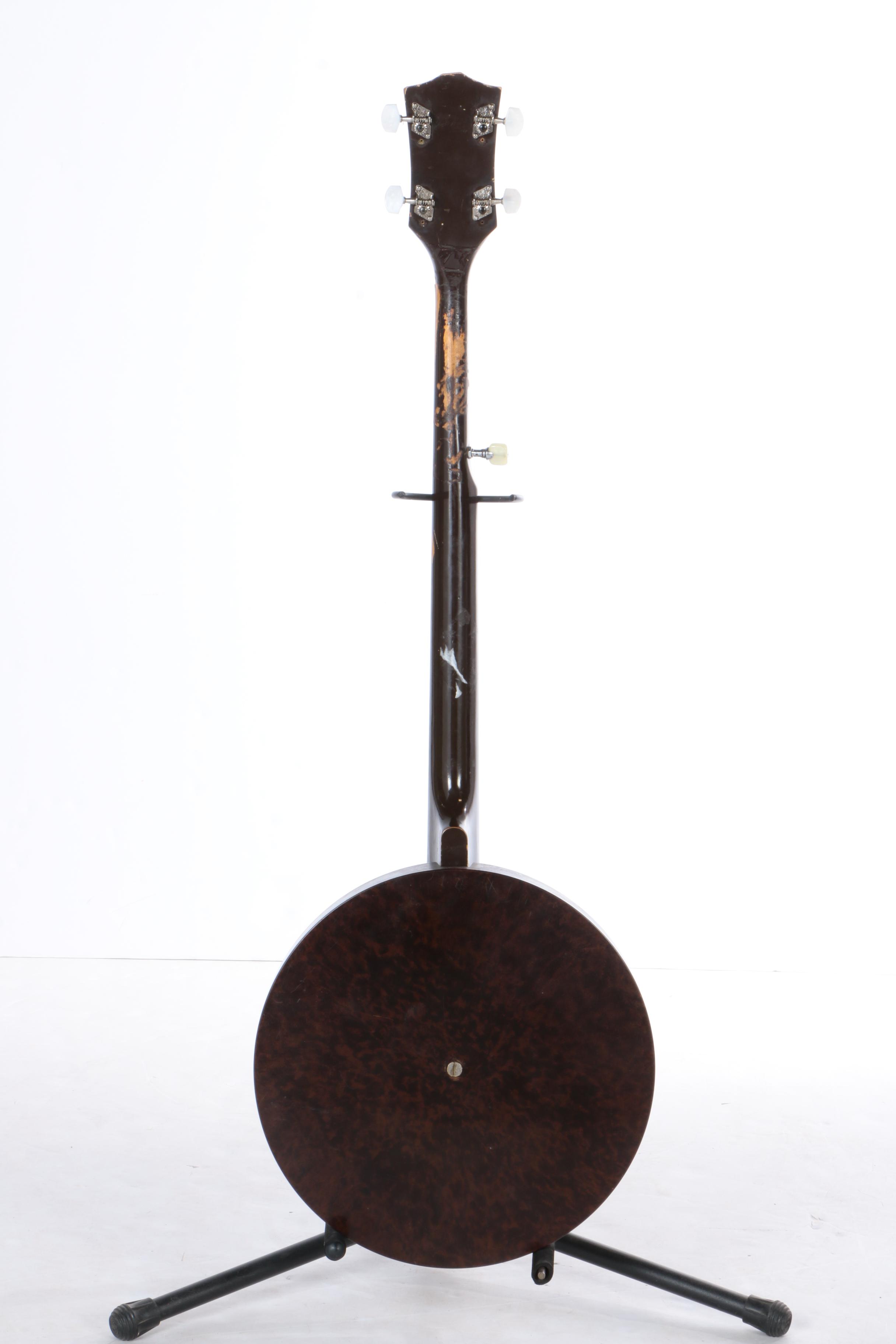 Vintage Harmony Resonator Banjo