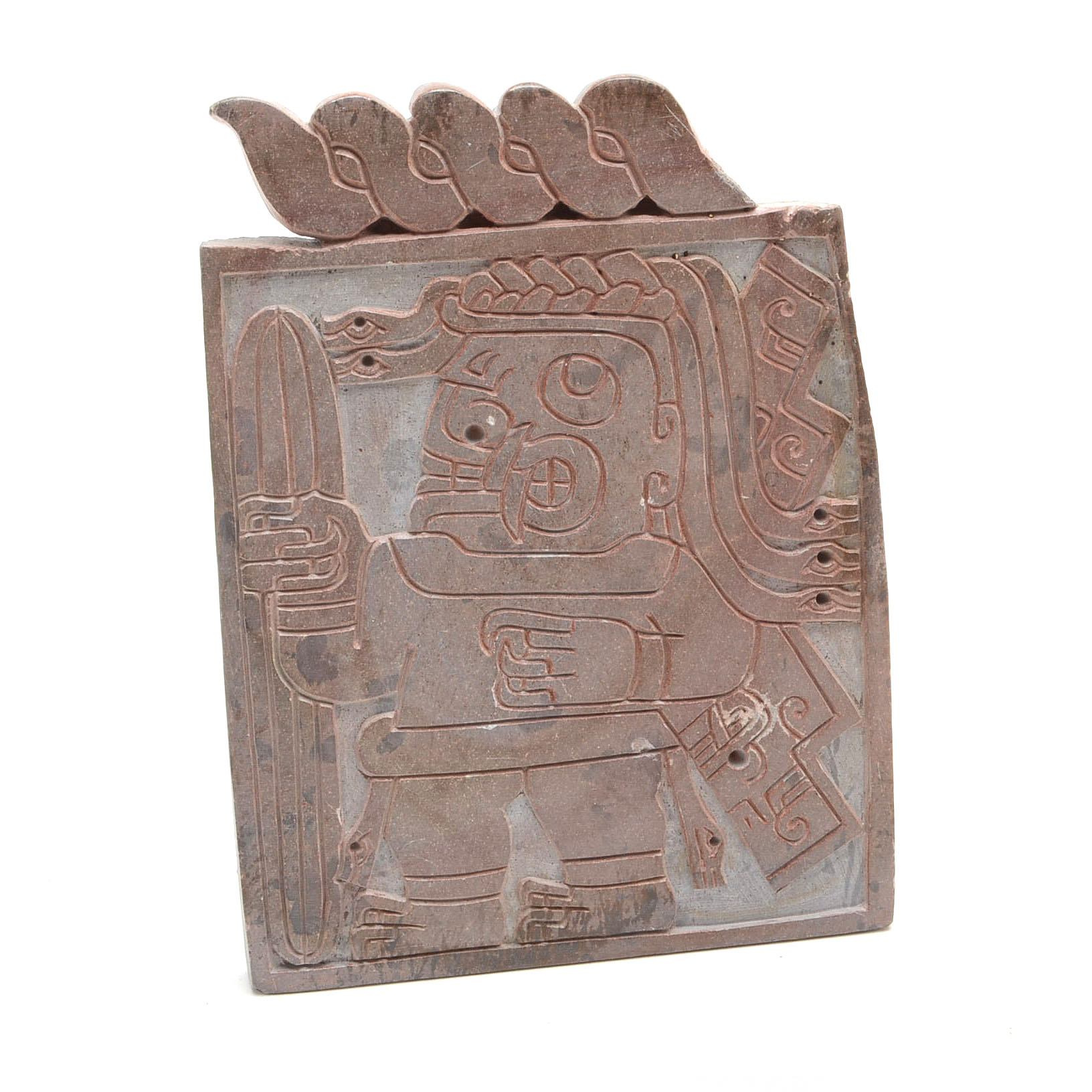 Reproduction Chavin Culture Stone Carving
