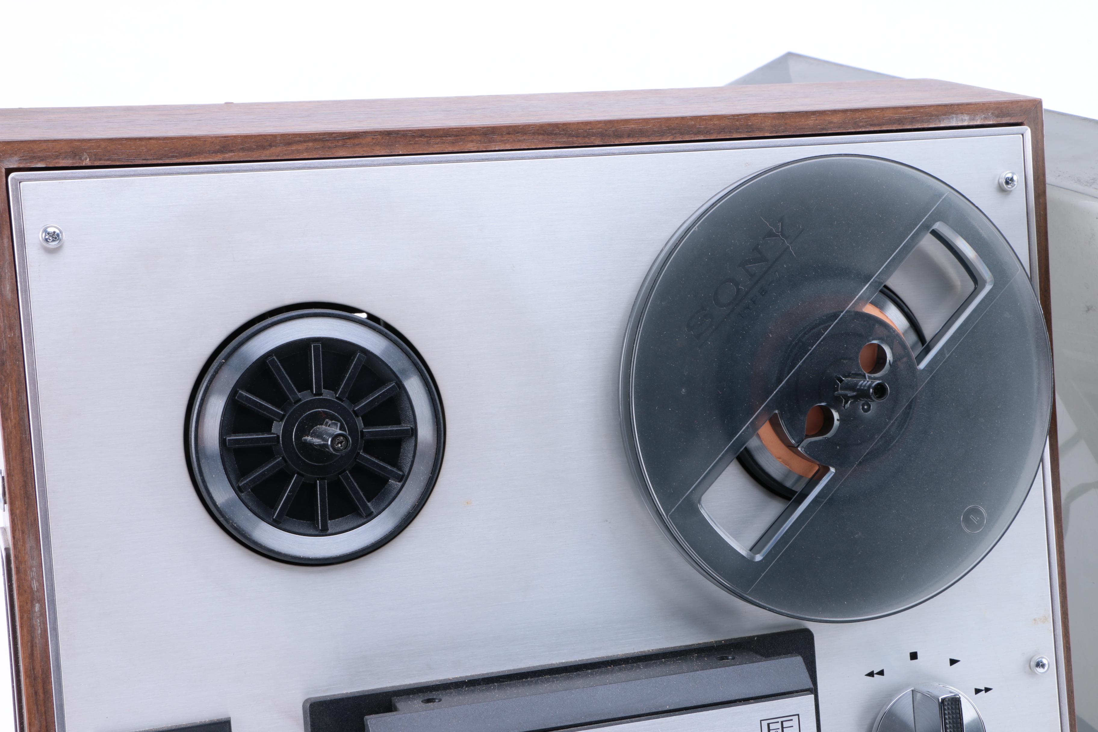 Vintage Sony TC-378 Reel-to-Reel with Tapes
