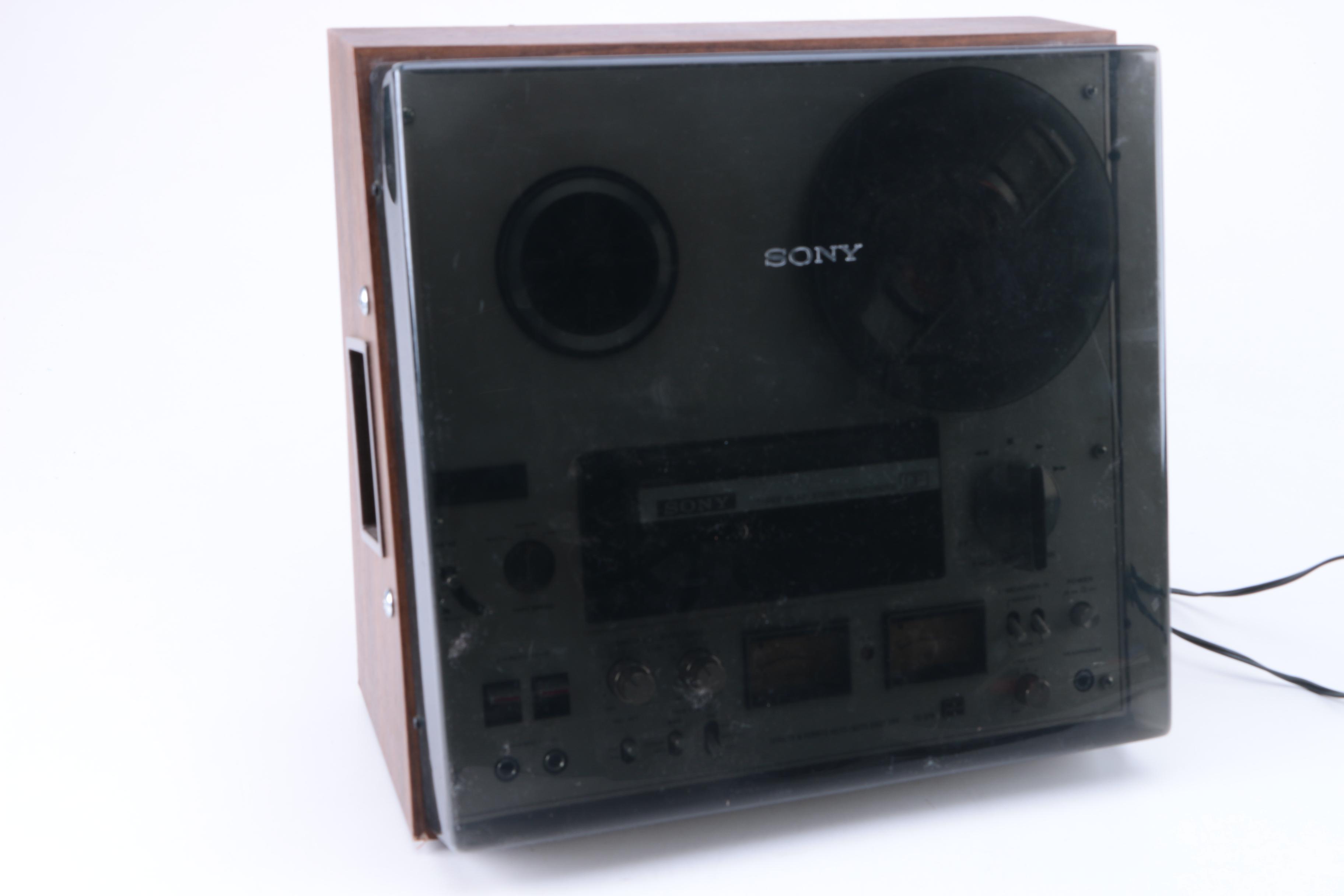 Vintage Sony TC-378 Reel-to-Reel with Tapes
