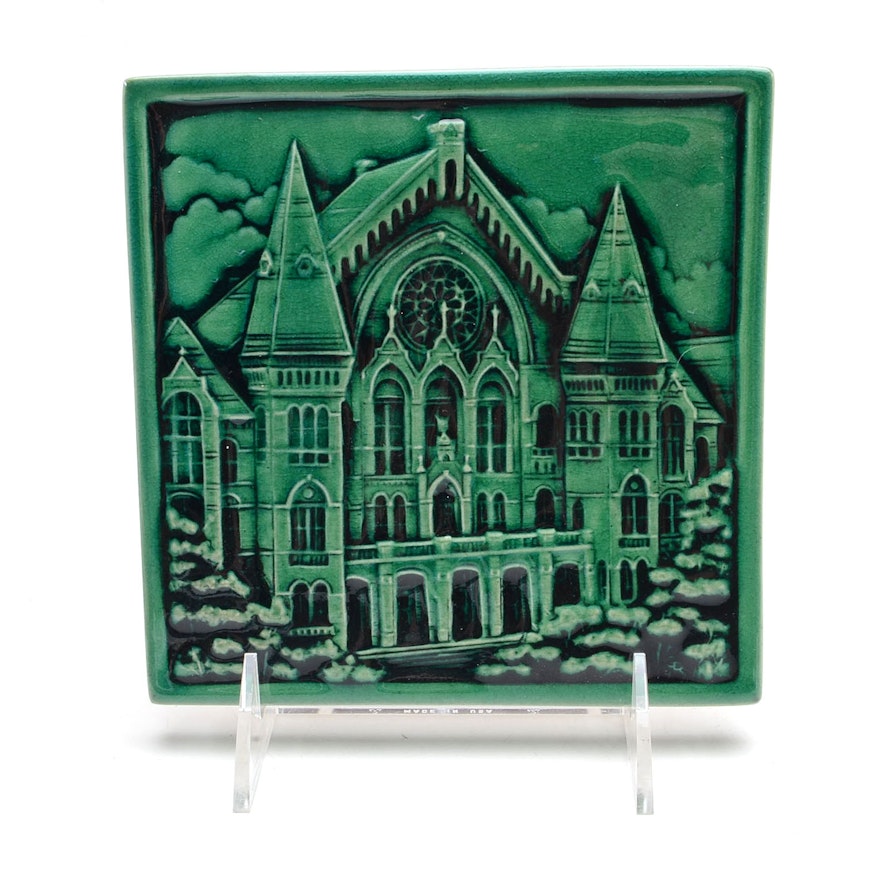 Rookwood Art Pottery Cincinnati Music Hall Tile