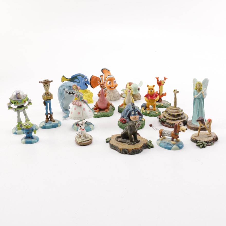 Assorted Disney figurines