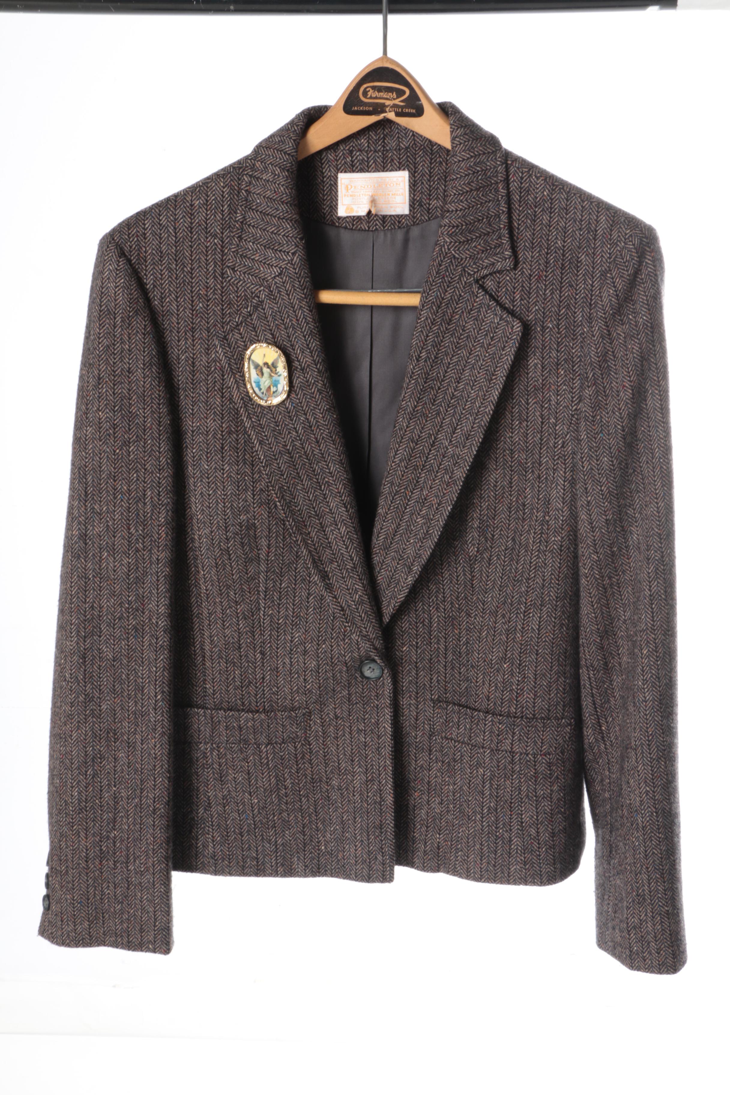 Vintage Liz Claiborne Skirt Suit and Pendleton Jacket