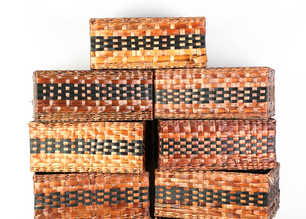 Ashland Natural Storage Wicker Baskets