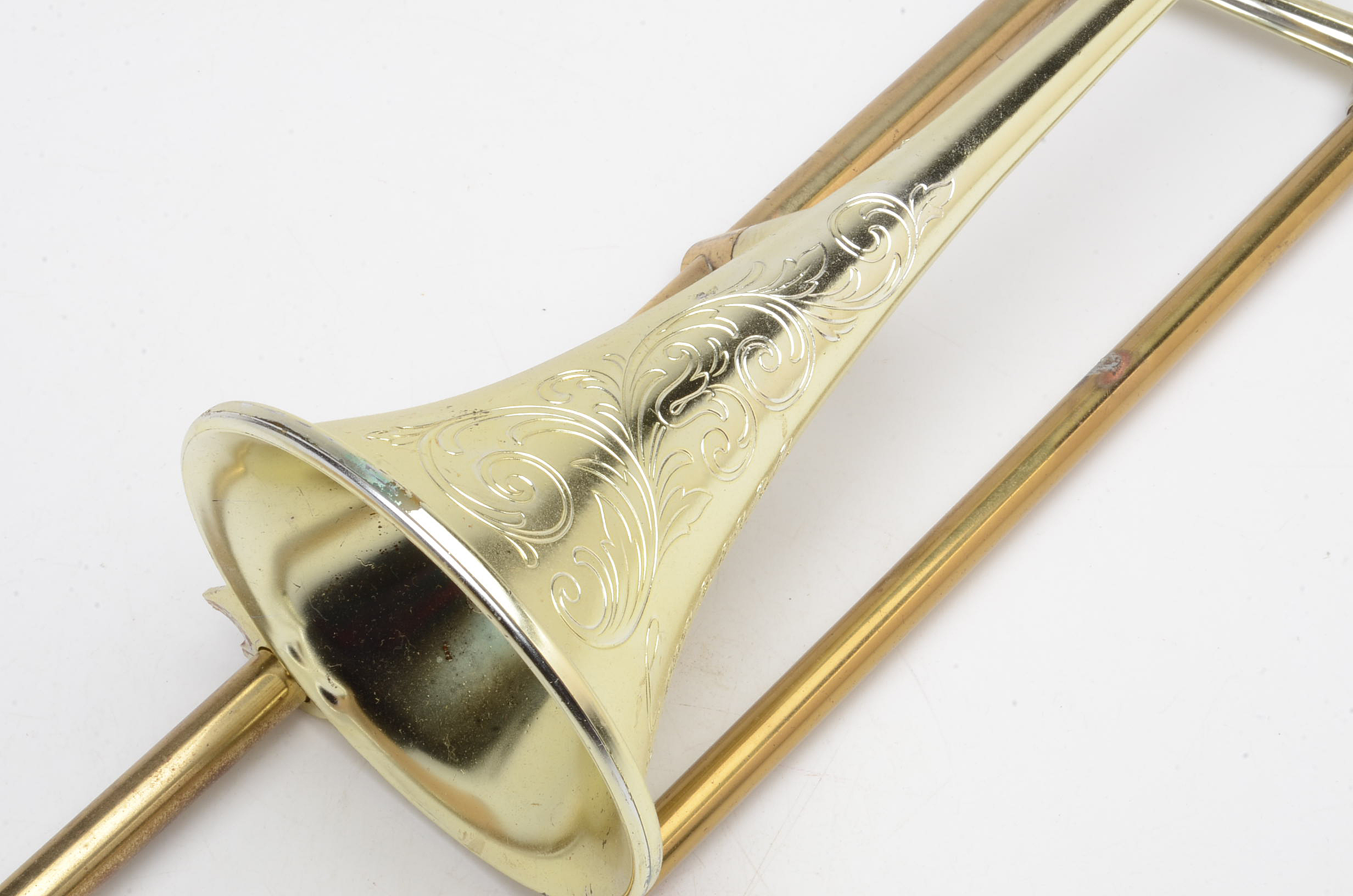 1950s Emenee "The Golden Trombone" Musical Toy