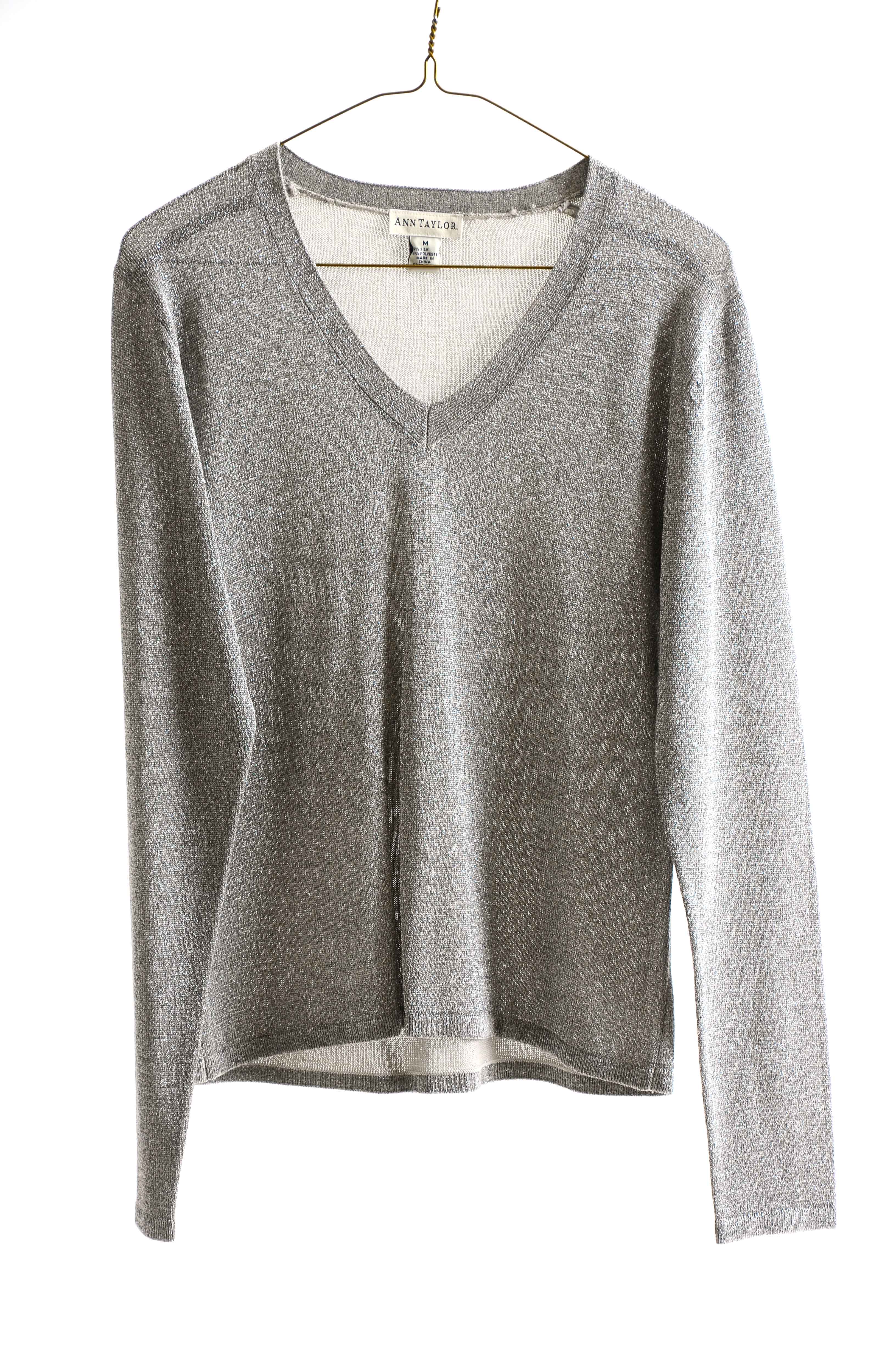 Ann Taylor Silk and Cashmere Sweaters