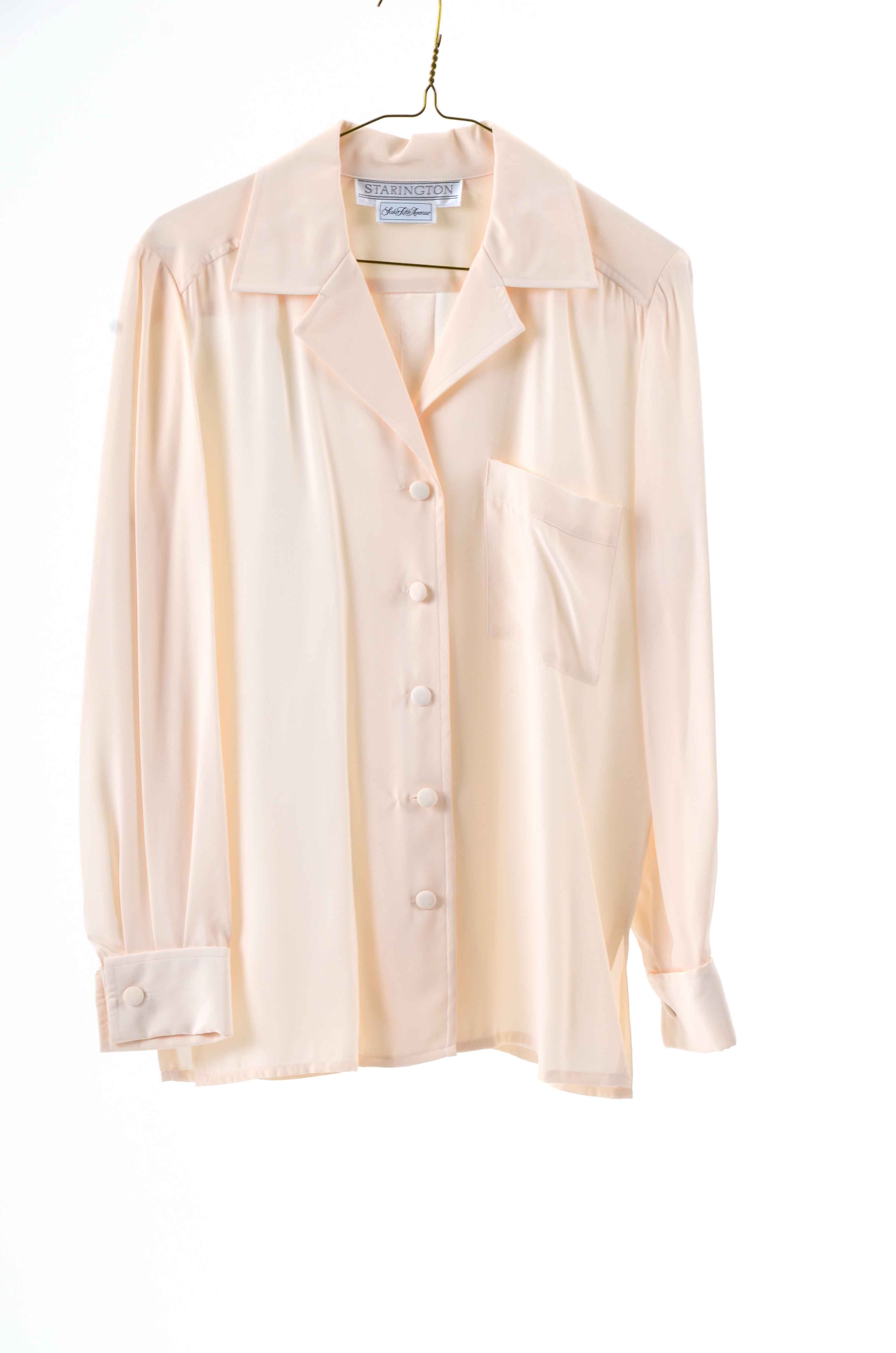 Women's Leather Jacket with Fox Fur Collar and Other Assorted Fashions