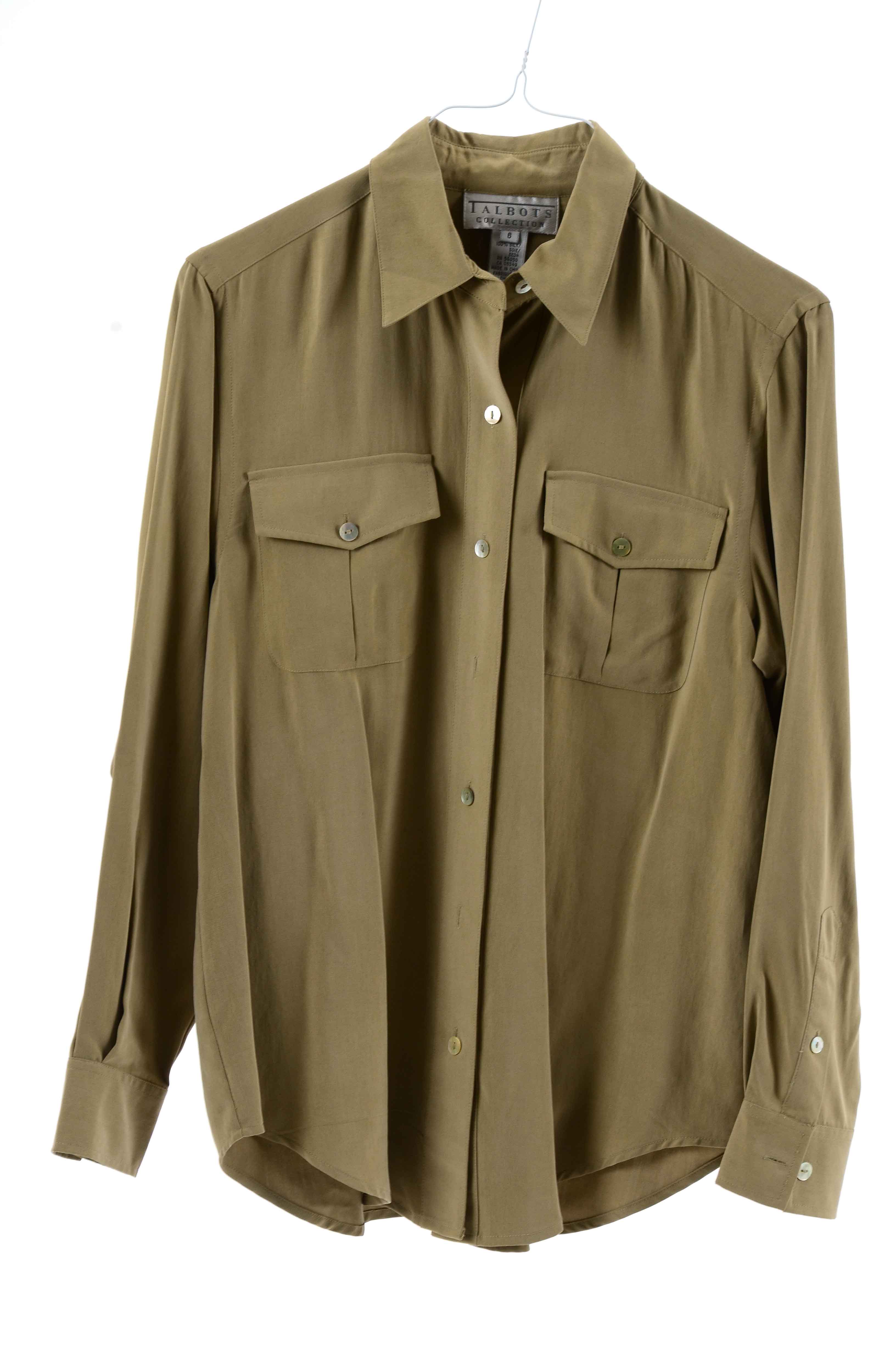 Women's Leather Jacket with Fox Fur Collar and Other Assorted Fashions