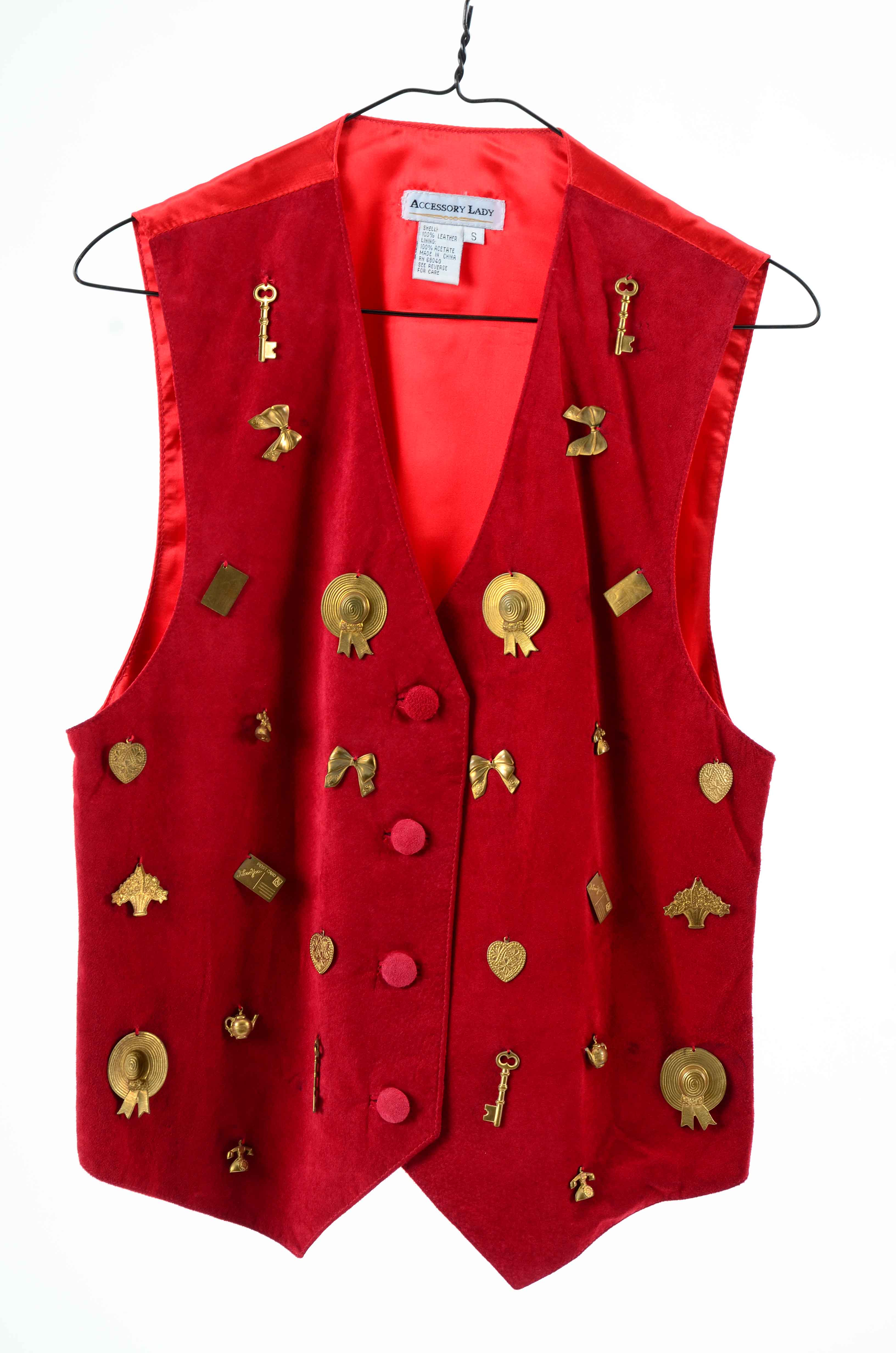 Assortment of Red and Gold-toned Women's Tops