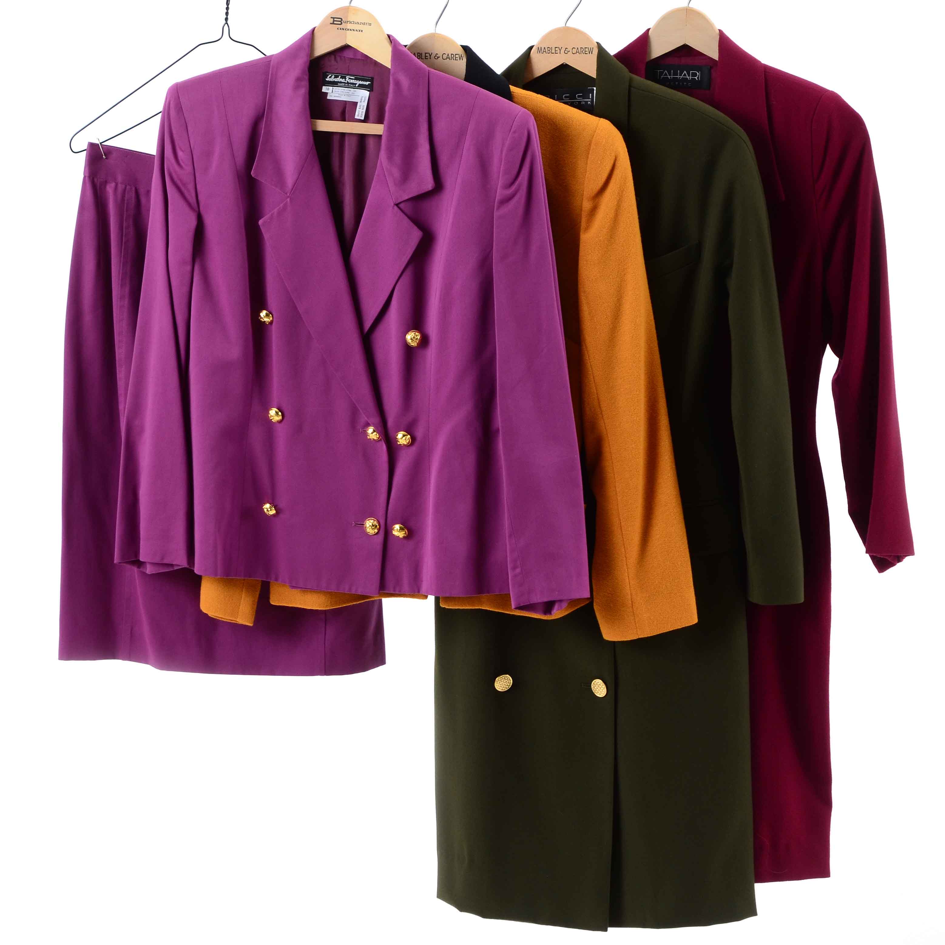 Assortment of Women's Businesswear including Salvatore Ferragamo