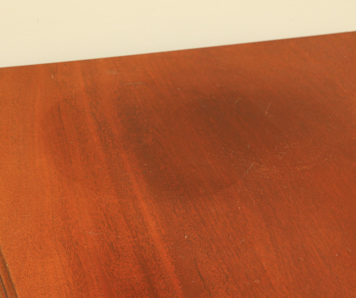 Cherry Stained Step Back Table