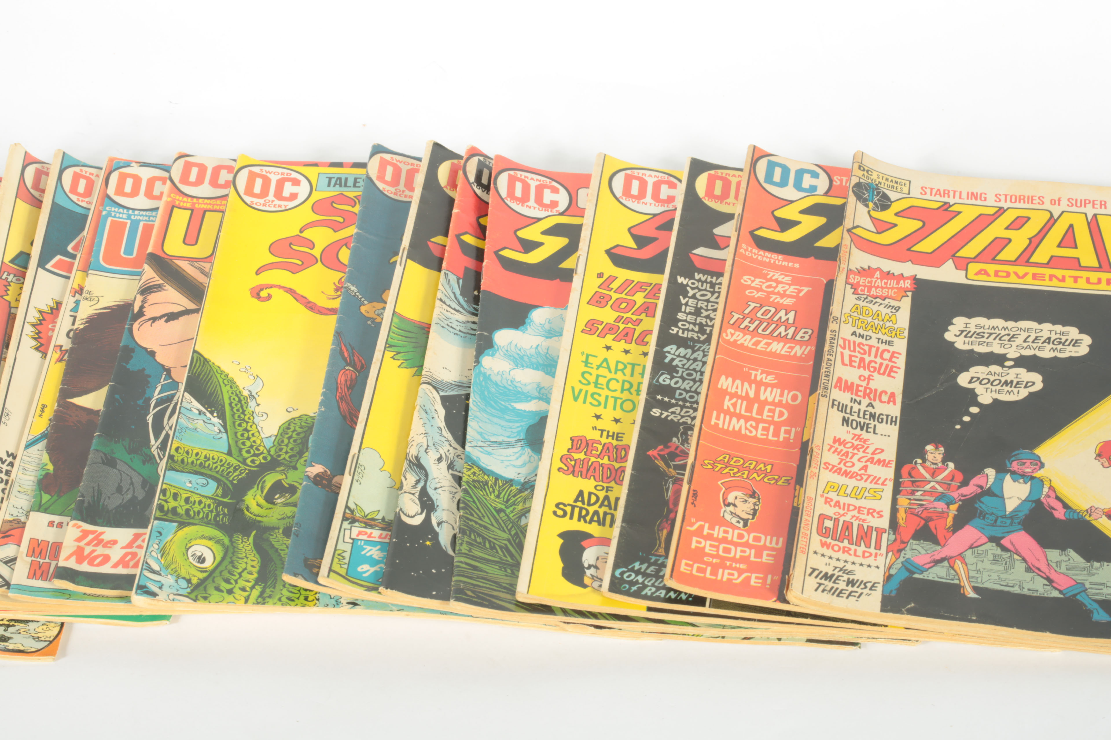 Bronze Age DC Comics Including "Strange Adventures"