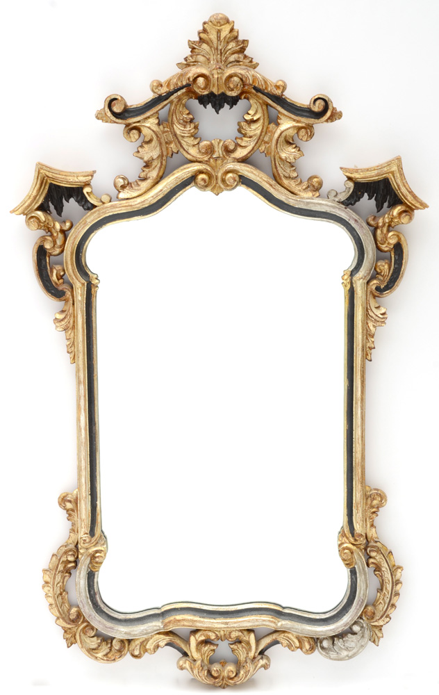 Wall Mirror with Ornate Frame