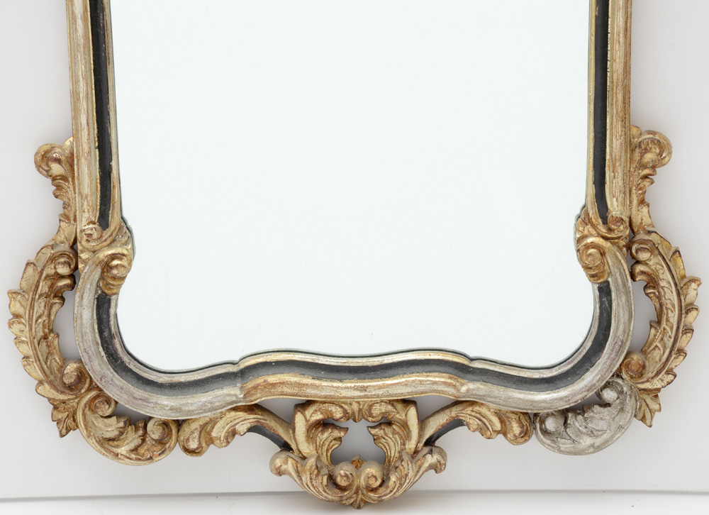 Wall Mirror with Ornate Frame