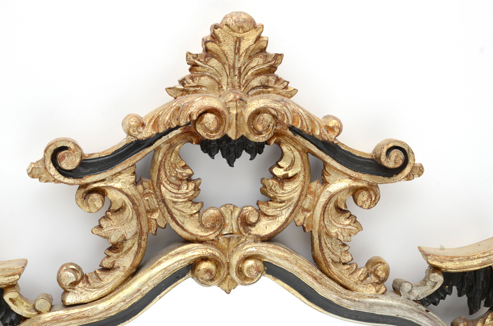 Wall Mirror with Ornate Frame