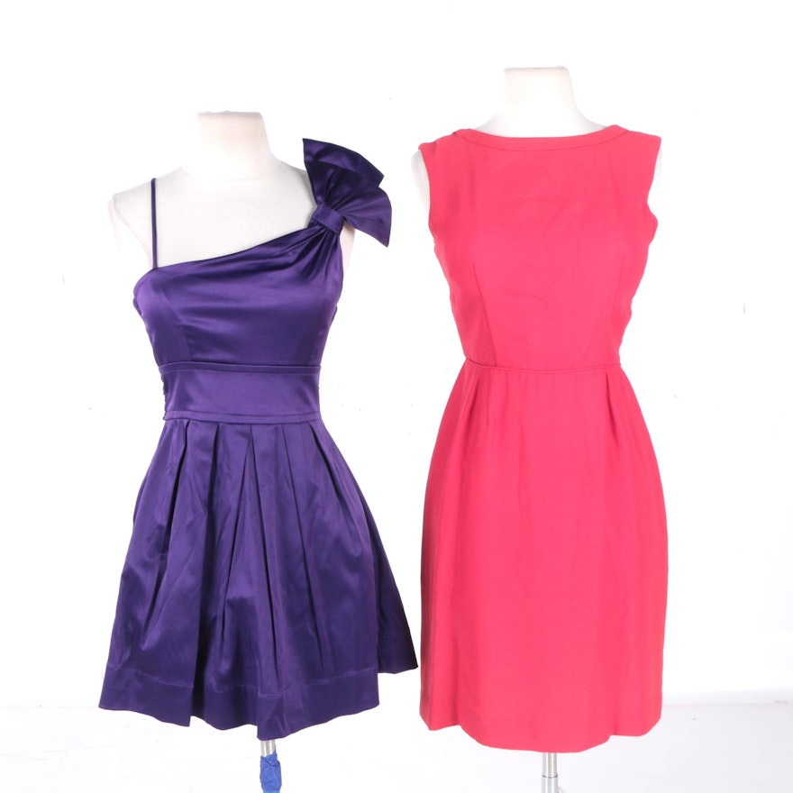 Women's Dresses in Purple and Red