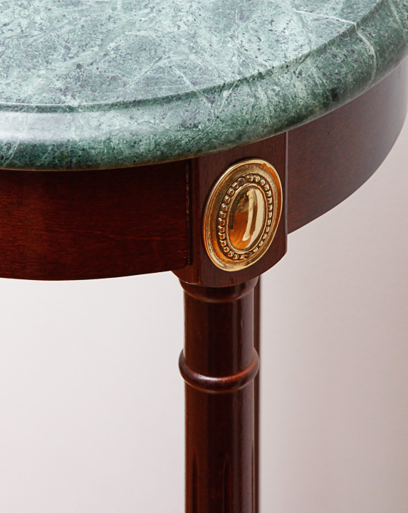 French Empire Style Marble Top Plant Stand