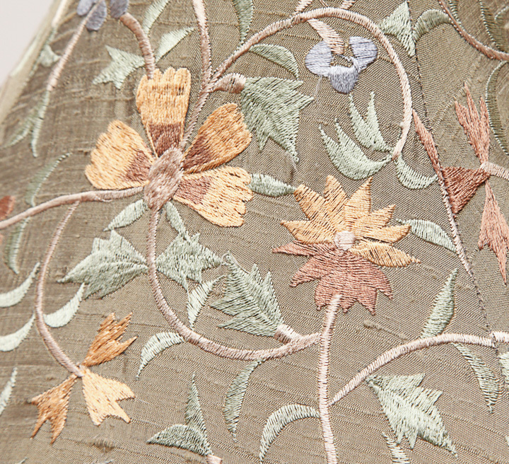 Vintage Tyndale Green Glass Table Lamps