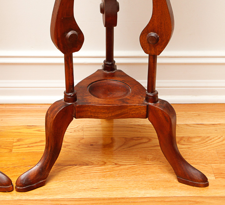 Indonesian Dutch Colonial Style Mahogany Plant Stands