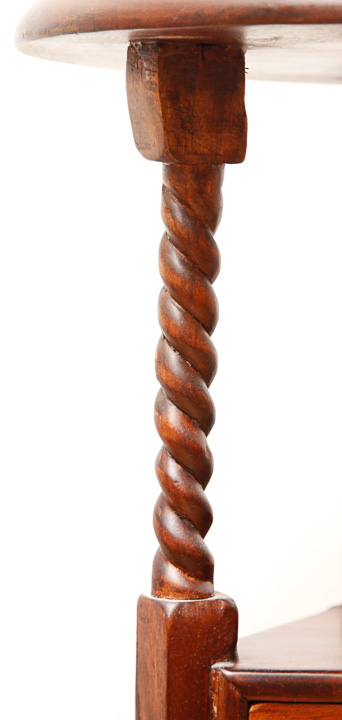 Indonesian Dutch Colonial Style Mahogany Plant Stands