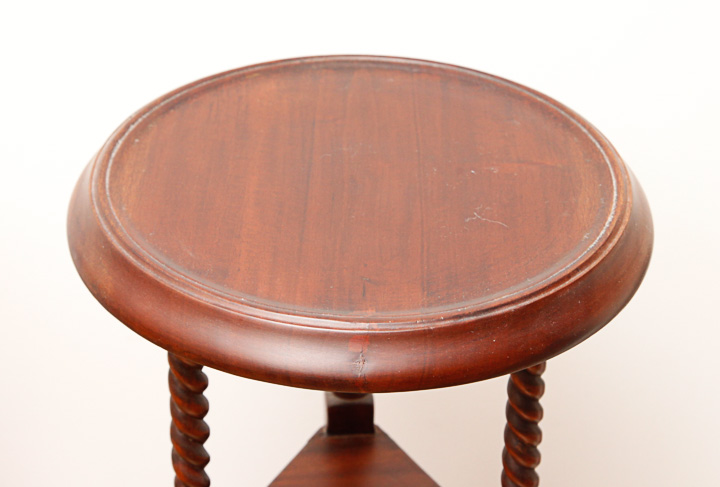 Indonesian Dutch Colonial Style Mahogany Plant Stands