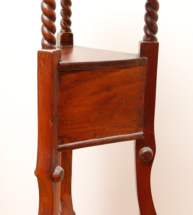 Indonesian Dutch Colonial Style Mahogany Plant Stands