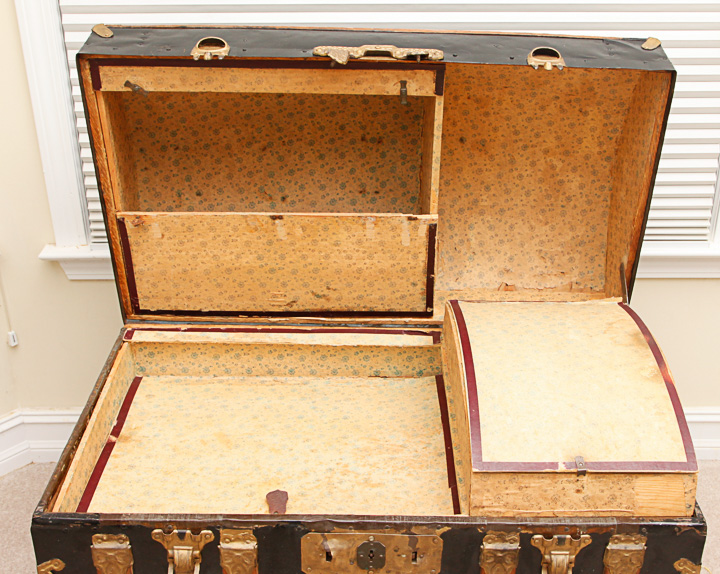 Antique Steamer Trunk