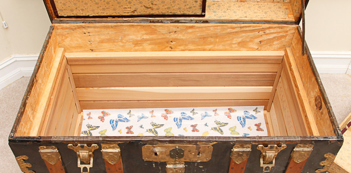 Antique Steamer Trunk