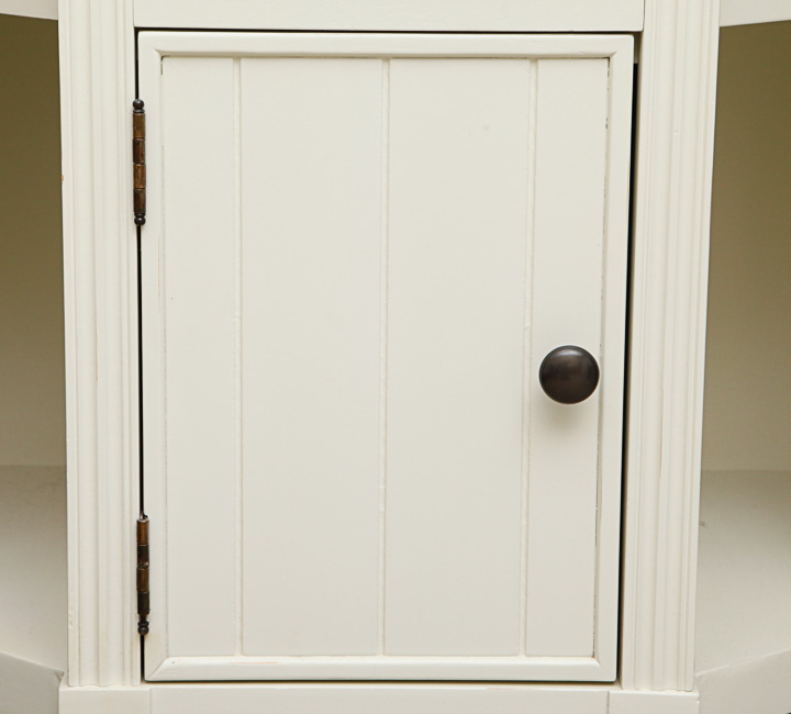 Contemporary White Side Table