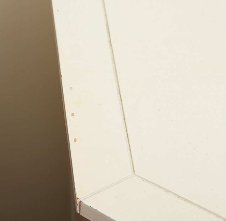 Contemporary White Side Table