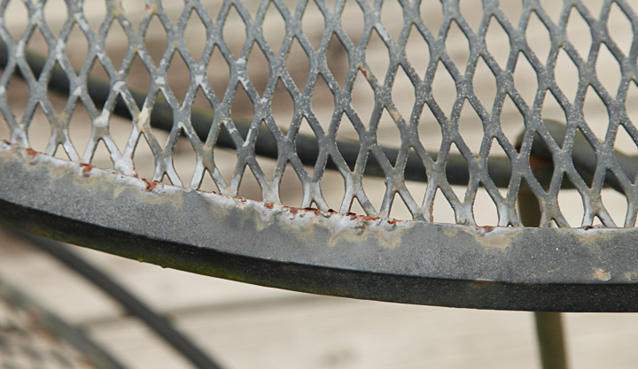 Vintage Mid Century Modern Salterini Style Metal Patio Dining Set