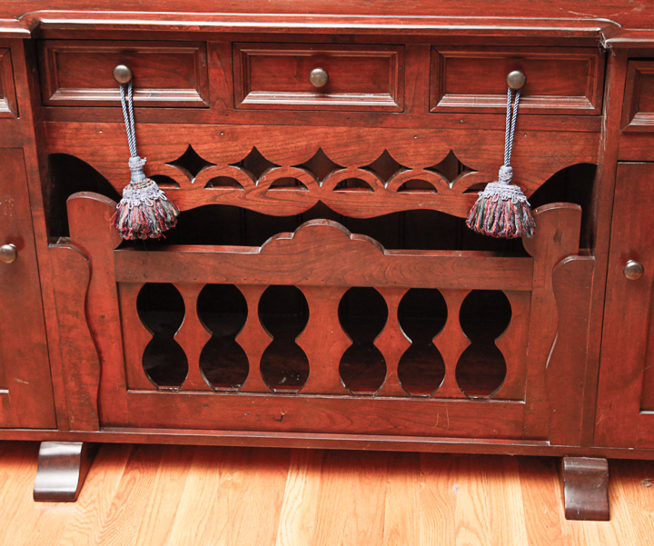 English Country Style Cherry Dresser