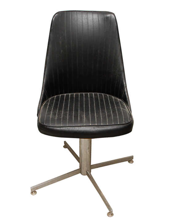 Mid Century Modern Vinyl Dining Chairs