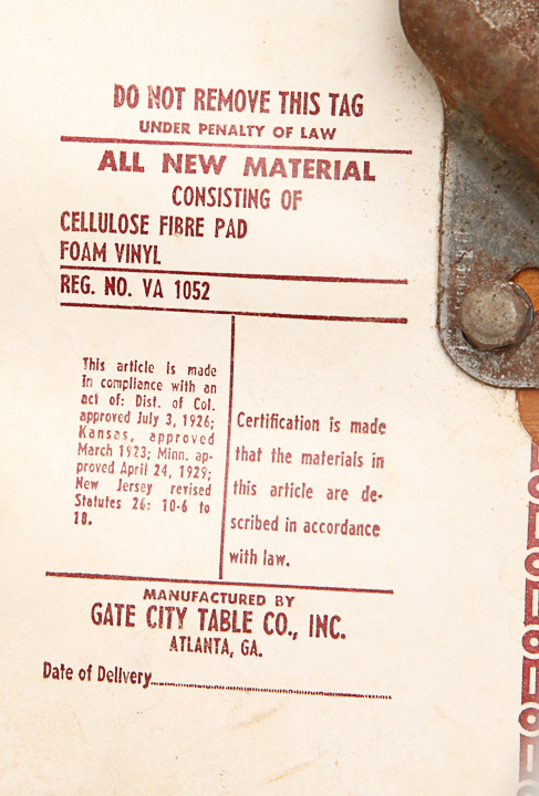 Mid Century Modern Vinyl Dining Chairs