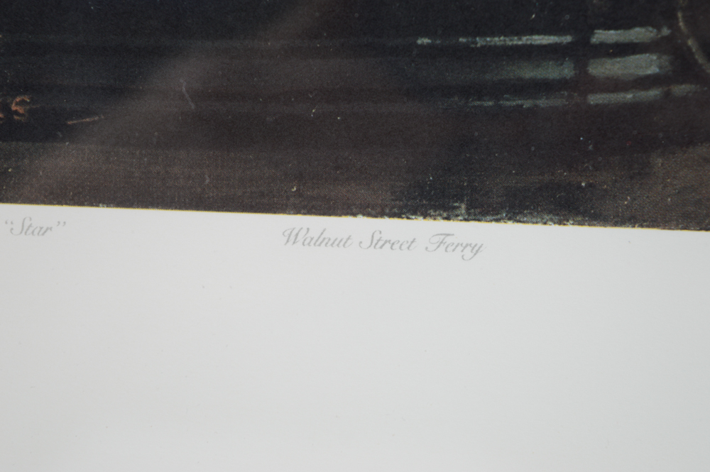 John Stobart Limited Edition Offset Lithograph "Philadelphia"