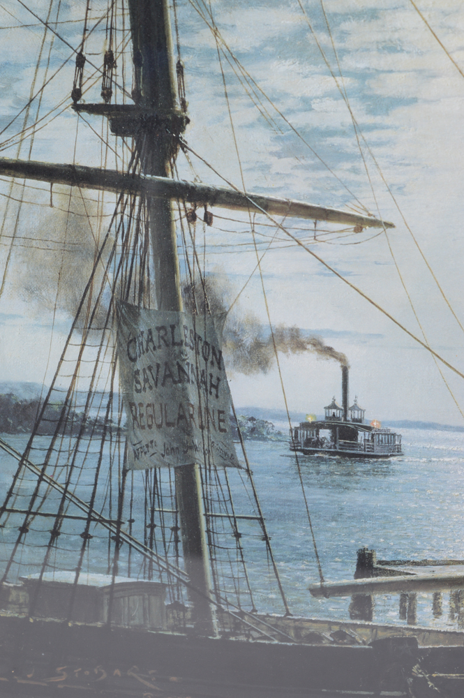 John Stobart Limited Edition Offset Lithograph "Philadelphia"