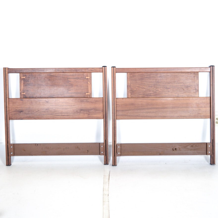 Pair of Mid Century Modern Twin Beds