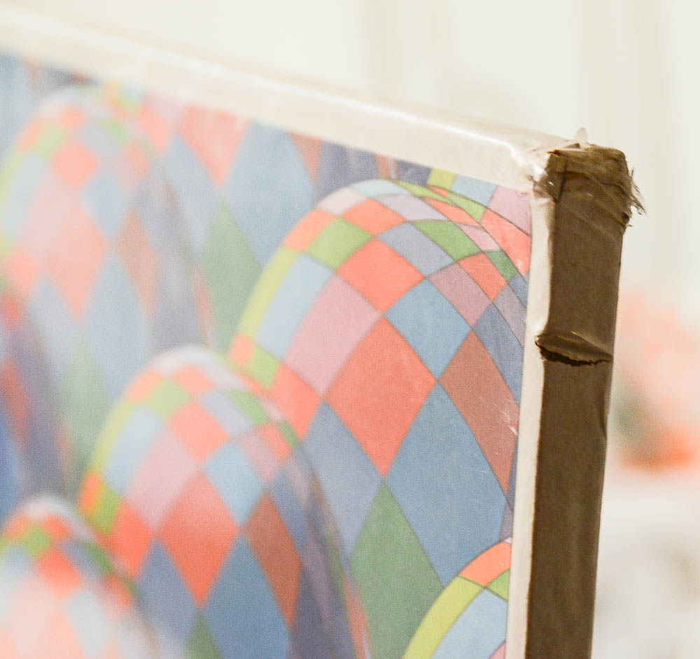 Vintage Offset Lithograph Poster on Paper After Victor Vasarely