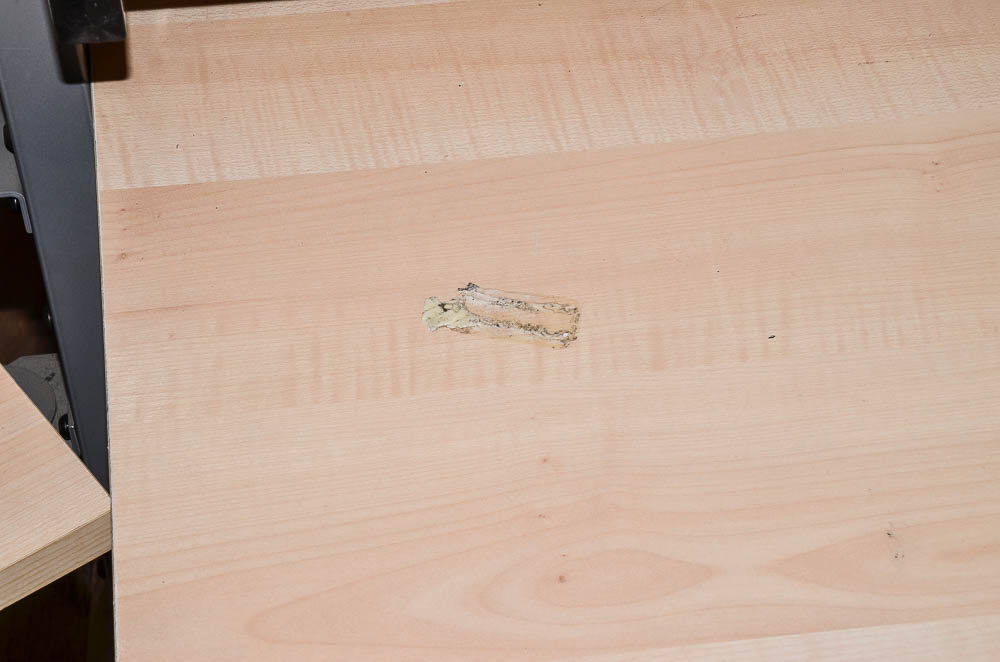 Wood And Steel Artist's Desk