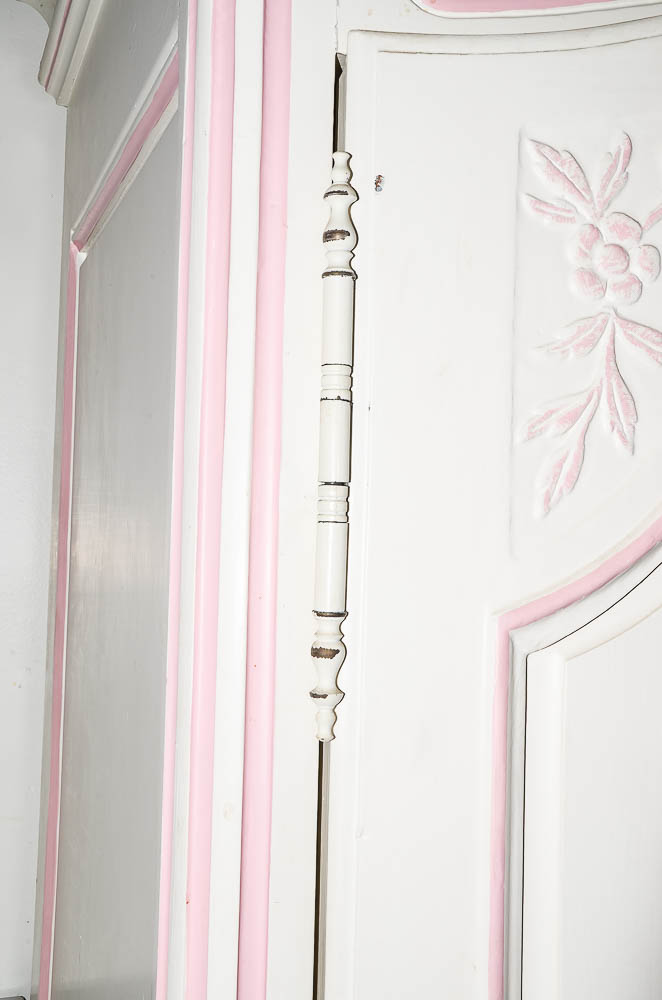 Painted Louis XV Style Provincial Armoire By Henredon